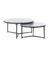 Кофейные столики Steel Smith black Ø90cm (арт.7603) Richmond