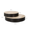 Кофейный столик Avalon round Ø100cm (арт.7666) Richmond