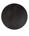 Кавовий столик Macaron black rustic Ø80cm (арт.7712) Richmond