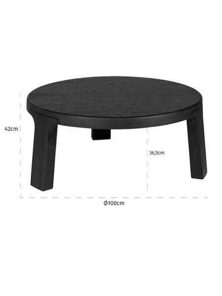 Кофейный столик Baccarat Ø100cm (арт.7735) Richmond
