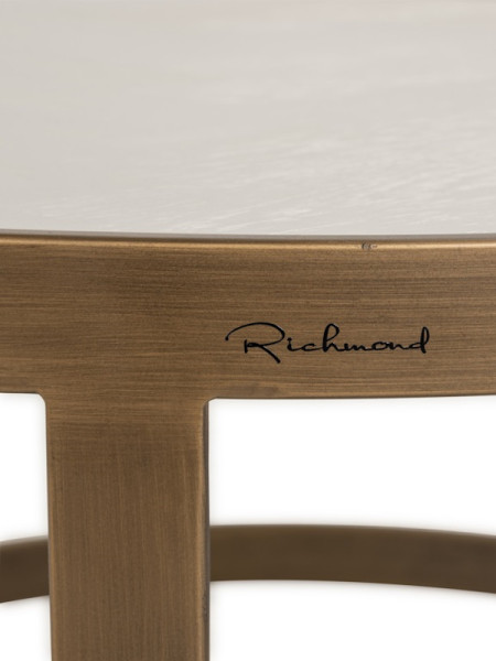 Кофейные столики Whitebone brass Ø90cm (арт.7792) Richmond