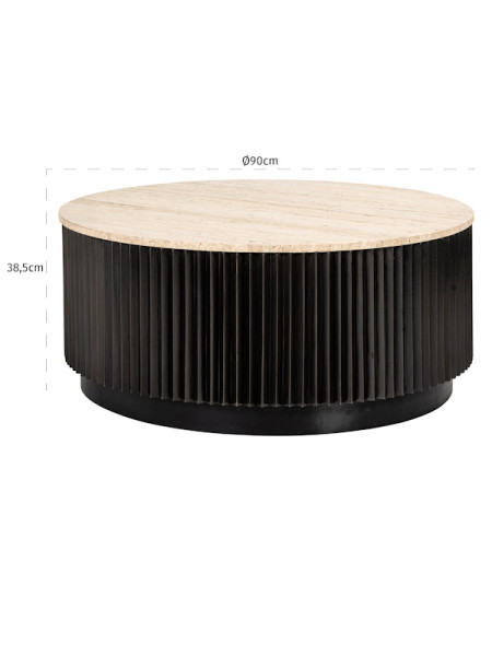 Кофейный столик Hampton Ø90cm (арт.7912) Richmond