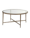 Кавовий столик Freya brushed gold Ø87cm (арт.825153) Richmond