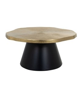 Кофейный столик Sassy brushed gold Ø73cm (арт.825155)