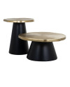 Кофейный столик Sassy brushed gold Ø73cm (арт.825155) Richmond