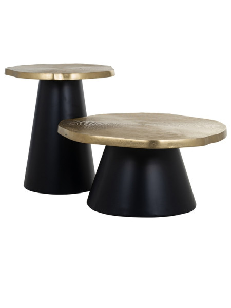 Кофейный столик Sassy brushed gold Ø73cm (арт.825155) Richmond