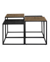 Кофейные столики Ely black/gold Ø80cm (арт.825210) Richmond