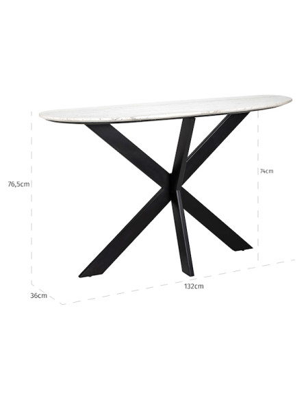 Console Table Trocadero 132х35cm (арт.7675) Richmond