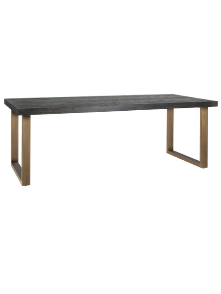 Dining Table Blackbone brass 220x100cm (арт.7379) Richmond
