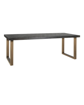 Обеденный стол Blackbone brass 180x100cm (арт.7384)