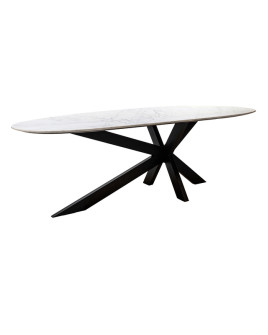 Dining Table Trocadero white 220x100cm (арт.7672)