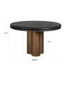 Обідній стіл Macaron Ø130cm (арт.7713) Richmond