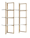 Стелаж Lagrand Gold W165cm (арт.7257) Richmond