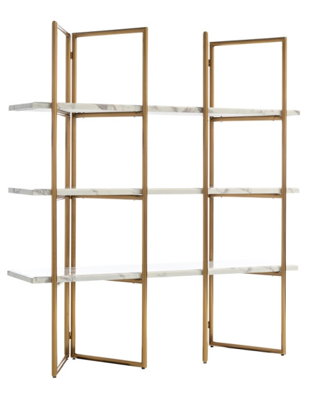 Стелаж Lagrand Gold W165cm (арт.7257) Richmond