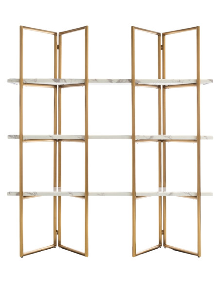 Стелаж Lagrand Gold W165cm (арт.7257) Richmond
