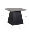 Side Table Geisha 60x60cm (арт.6540) Richmond