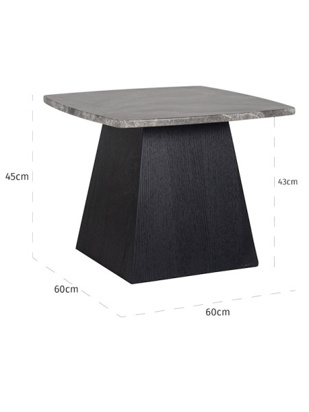 Side Table Geisha 60x60cm (арт.6540) Richmond