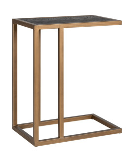 Side Table Blackbone brass 55x35cm (арт.7373)