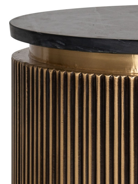 Side Table Ironville gold Ø50cm (арт.7573) Richmond