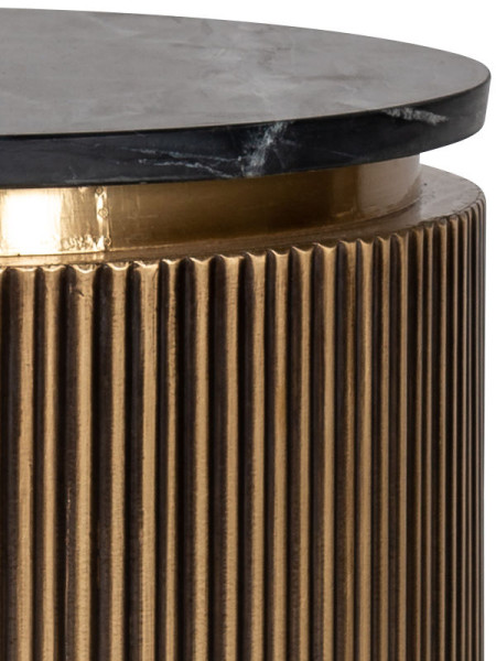 Side Table Ironville gold Ø50cm (арт.7573) Richmond