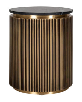 Side Table Ironville gold Ø50cm (арт.7573)