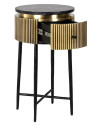 Столик Ironville gold Ø40cm (арт.7605) Richmond