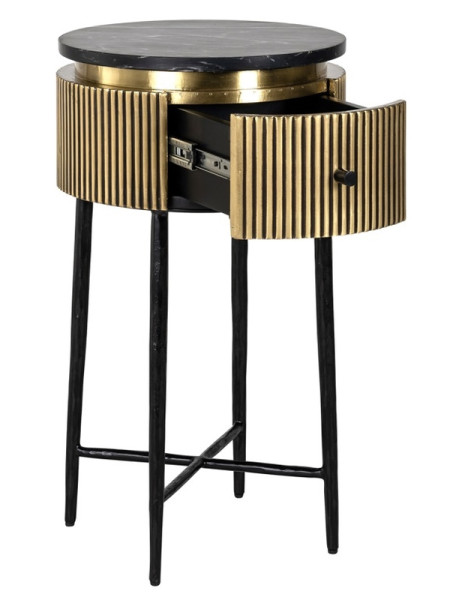 Столик Ironville gold Ø40cm (арт.7605) Richmond