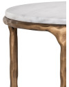 Side Table Steel Smith brass Ø50cm (арт.7611) Richmond