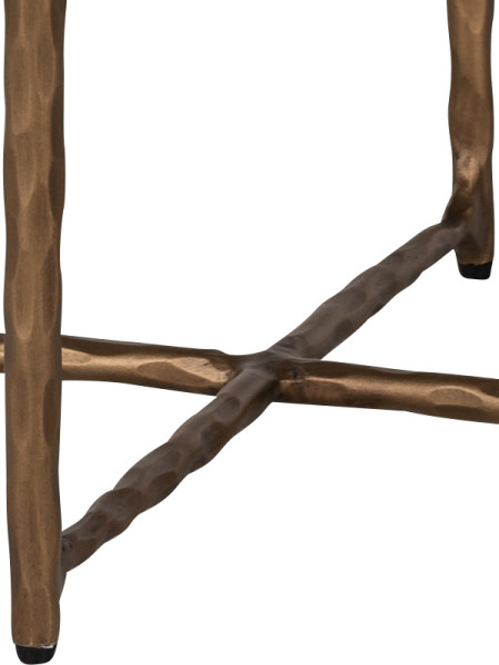 Side Table Steel Smith brass Ø50cm (арт.7611) Richmond