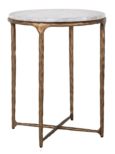 Side Table Steel Smith brass Ø50cm (арт.7611) Richmond