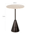 Столик Avalon round Ø40cm (арт.7667) Richmond
