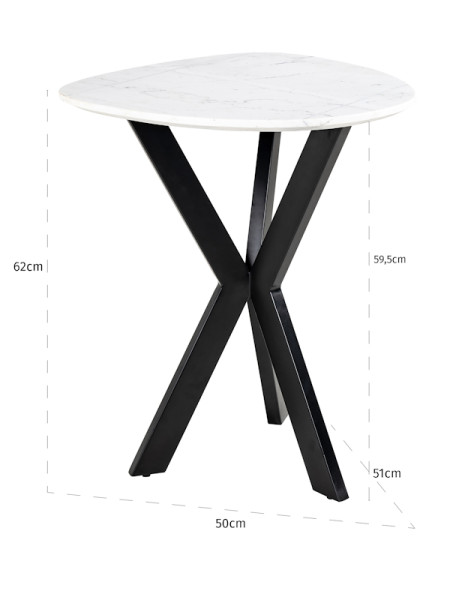 Столик Trocadero Ø50cm (арт.7674) Richmond