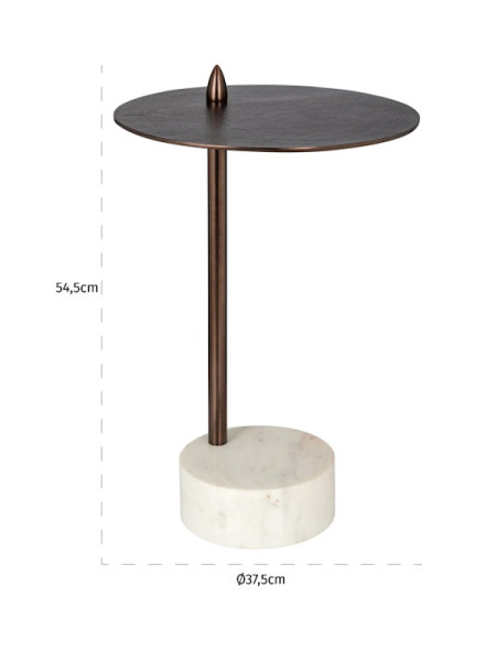 Side Table Barron Ø37cm (арт.7681) Richmond