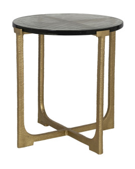 Side Table Vixen brushed gold Ø56cm (арт.825150)