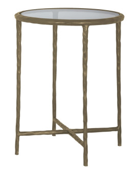 Side Table Freya brushed gold Ø46cm (арт.825152)