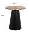 Столик Sassy brushed gold Ø50cm (арт.825154) Richmond
