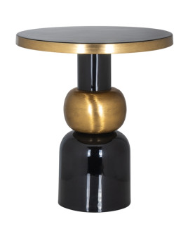 Side Table Jaime black Ø50cm (арт.825173)