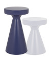 Side Table Kimble purple big Ø30cm (арт.8826) Richmond