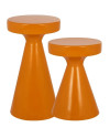 Side Table Kimble orange big Ø30cm (арт.8828) Richmond