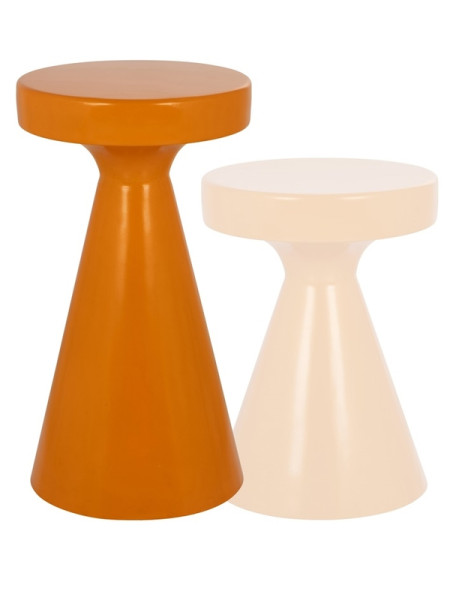 Side Table Kimble orange big Ø30cm (арт.8828) Richmond