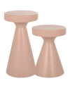 Side Table Kimble pink big Ø30cm (арт.8830) Richmond