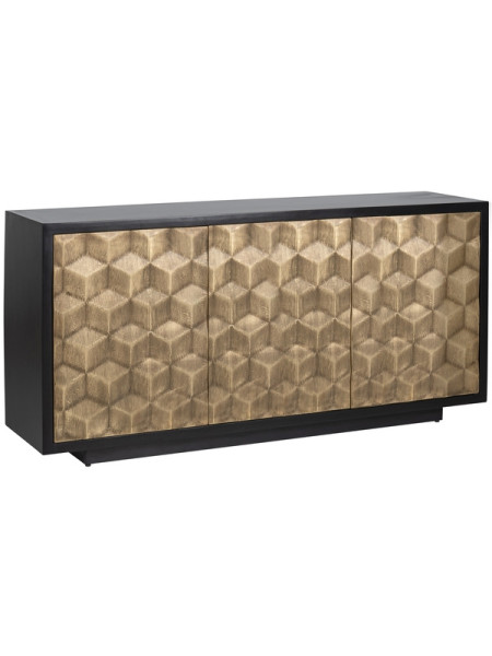 Sideboard Esher black 160x40cm (арт.7584) Richmond