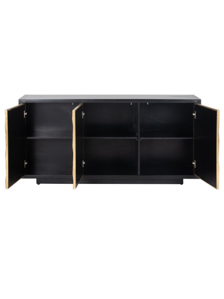 Sideboard Esher black 160x40cm (арт.7584) Richmond