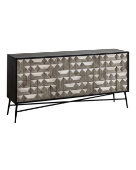 Комод Tetro silver 160x40cm (арт.7686)