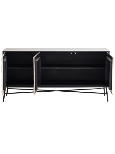 Комод Tetro silver 160x40cm (арт.7686) Richmond