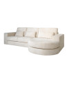 Sofa Felix lounge right white chenille 300x160cm (арт.LCHRL) Richmond