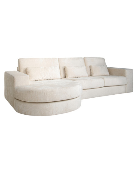 Диван Felix lounge left white chenille 300x160cm (арт.LCHRL) Richmond