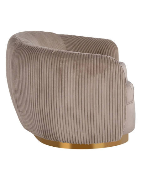 Sofa Waylon nougat 220x98cm (арт.S5131) Richmond
