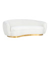 Sofa Waylon white boucle 220x98cm (арт.S5131) Richmond