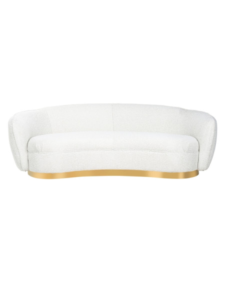Sofa Waylon white boucle 220x98cm (арт.S5131) Richmond